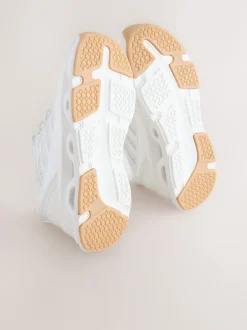 Next Blanc - Baskets à dentelle élastique Online