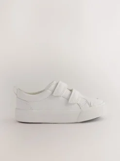 Next Blanc - Baskets à deux lanières à fermeture tactile Online