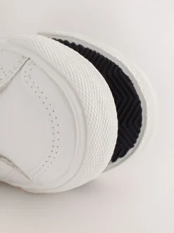 Next Blanc - Baskets à deux lanières à fermeture tactile Best