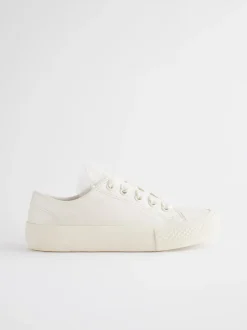 Next Blanc - Baskets à lacets Occasion en tulle Online