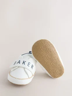 Baker by Ted Baker Blanc - Baskets BÉBÉ Padders
