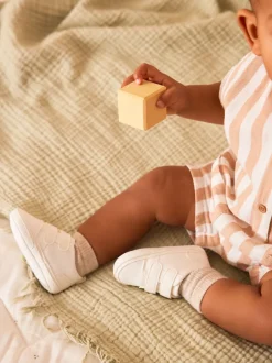 Next Blanc - Baskets BÉBÉ à Fermeture par contact (0-2mois) Sale