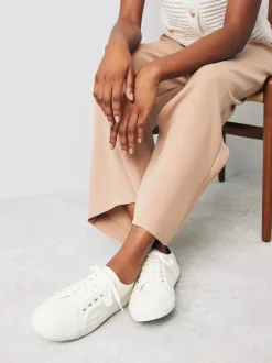 Next Blanc - Baskets de baseball en toile Outlet