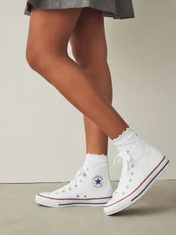 Converse Blanc - Baskets haute Chuck Best