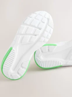 Next Blanc - Baskets Minecraft à lacets élastiques Sale