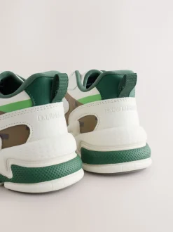 Next Blanc - Baskets Minecraft à lacets élastiques