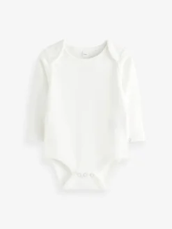 Mori Blanc - Body à encolure enveloppe à manches longues Sale