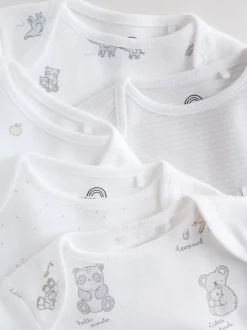 Next Blanc - Bodys pour bébés Manches courtes 5 Pack Best