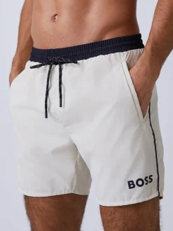 BOSS - Starfish Quick Dry Shorts de bain Blanc Online