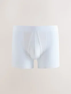 Next - Boxer A-Front en coton riche Blanc Discount