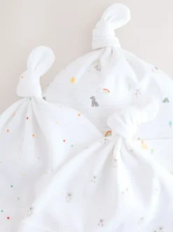 Next Blanc - Chapeaux à nouer pour bébé 3 paquet (0-12mths) Hot