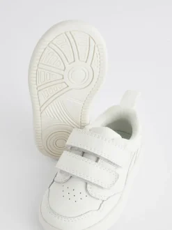 Next Blanc - Chaussures bébé Splash en cuir à fermeture scratch Best