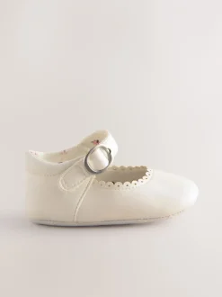 Next Blanc - Chaussures Mary Jane pour bébé (0-24mths) Clearance