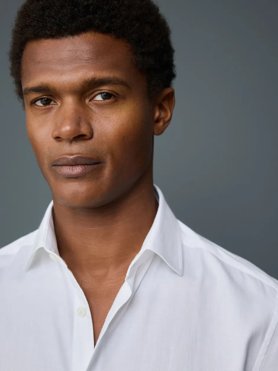 Next Blanc - Chemise élégante douce au toucher à manches longues Outlet