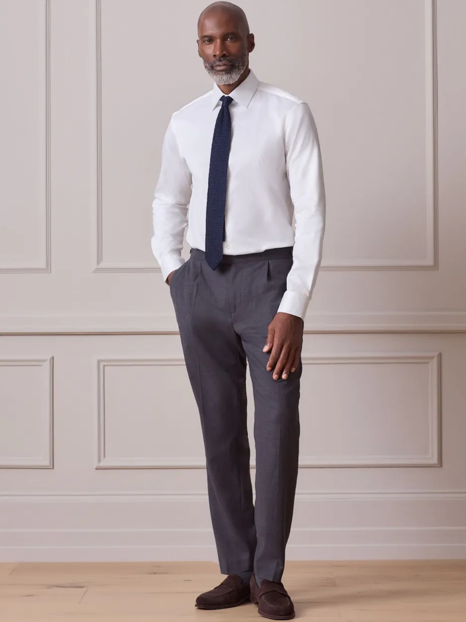 Next Blanc - Chemise Signature en coton satiné Best