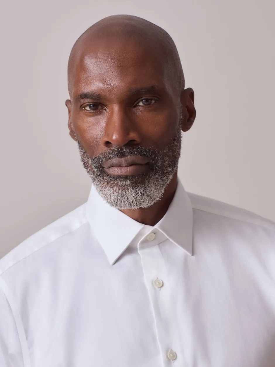 Next Blanc - Chemise Signature en coton satiné Best