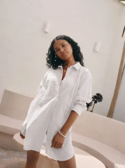 Next Blanc - Chemise texturée Cornelli Sale