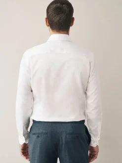 Next Blanc - Chemises Signature manches longues 100% coton Pima Hot