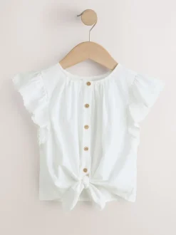 Next Blanc - Chemisiers noué sur le devant (3-16ans) Best