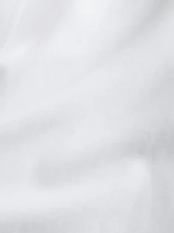 Next Blanc - Col Classique - Chemise à manches courtes en lin et coton mélangés Sale