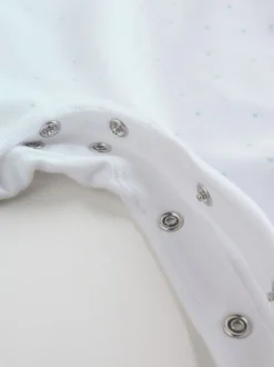 Next Blanc - Combinaisons de nuit pour bébé 3 Pack (0-2ans) New