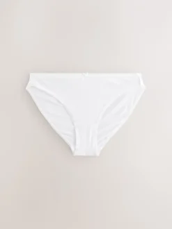 Next Blanc - Culotte en coton riche 7 Pack Échancrure haute Online