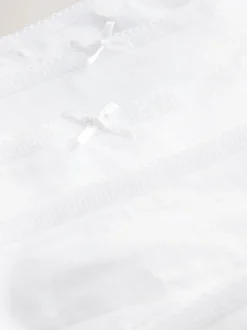 Next - Culotte en coton riche 5 Pack Blanc New