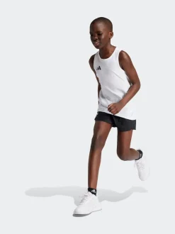 adidas Blanc - Débardeur Team pour enfant Outlet