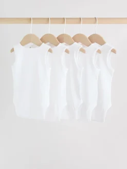 Next Blanc - débardeur Bodies pour Bébé Sale