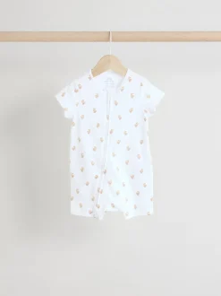 Next Blanc - Dors-bien zippé 100% coton Lot de 3 (0mois3ans) Sale