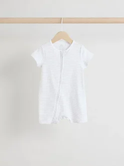 Next Blanc - Dors-bien zippé 100% coton Lot de 3 (0mois3ans) Sale