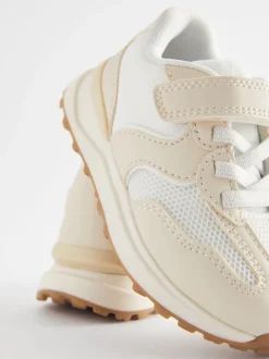 Next Blanc - Elastic Lace Fermeture par contact Trainers New