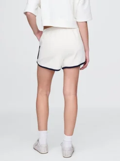 Gap Blanc - Short en molleton à logo dauphin à logo doux New