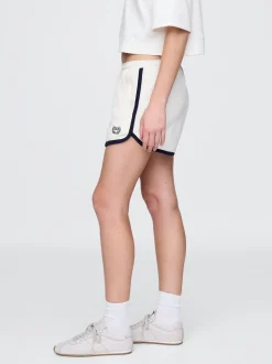 Gap Blanc - Short en molleton à logo dauphin à logo doux New