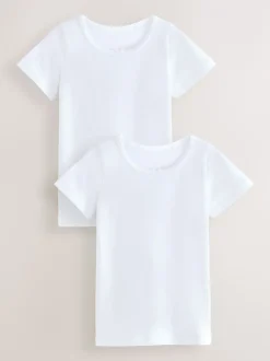 Next Blanc - Gilets à manches courtes Lot de 2 (1.5-12ans) Sale