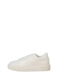 JACK & JONES Blanc - baskets en PU à semelle épaisse Hot