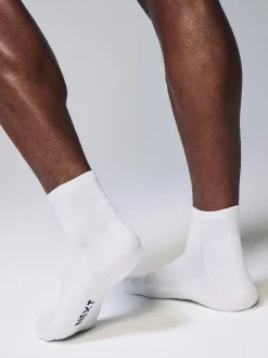 Next Blanc - Lot de 5 - Chaussettes de sport mi-hautes rembourrées