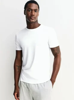 Next Blanc - Lot de 2 - T-shirt à superposition modale Hot