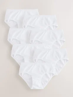 Next Blanc - Lot de 7 Caleçons en dentelle (1.5-16ans)