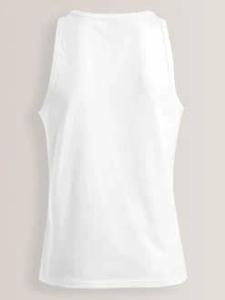 Next Blanc - Lot de 5 gilets à superposer 100% coton