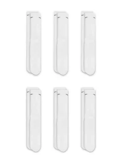 Nike - Lot de chaussettes d'entraînement Everyday Plus Cushioned Crew 6 (0) Blanc Outlet