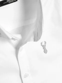 Next - Manches courtes Coton riche Oxford Chemise (3-16ans) Blanc New