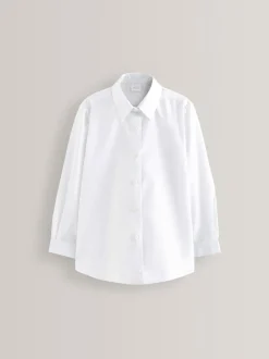Next Blanc - Paquet de 2 chemises d'école à manches longues (3-18ans) Best
