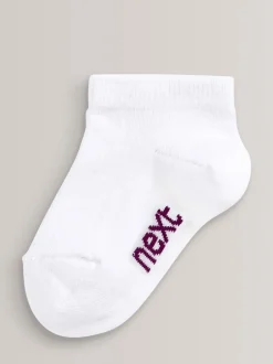 Next - Paquet de chaussettes de sport en coton riche 7 Blanc