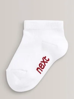 Next - Paquet de chaussettes de sport en coton riche 7 Blanc