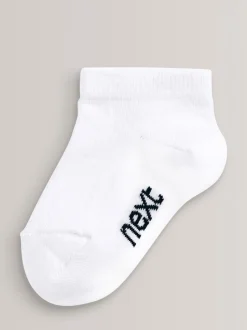 Next - Paquet de chaussettes de sport en coton riche 7 Blanc