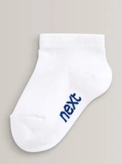 Next - Paquet de chaussettes de sport en coton riche 7 Blanc