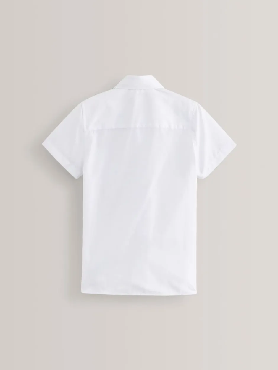 Next Blanc - 2{Paquet de chemises scolaires Manches courtes (3-17ans) Discount