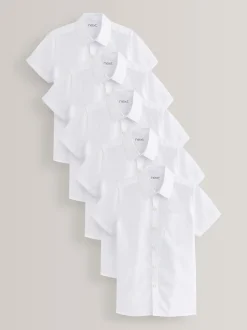 Next Blanc - 5{Paquet de chemises scolaires Manches courtes (3-17ans) Best