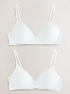 Next Blanc - Paquet de soutiens-gorge d'entraînement 2
